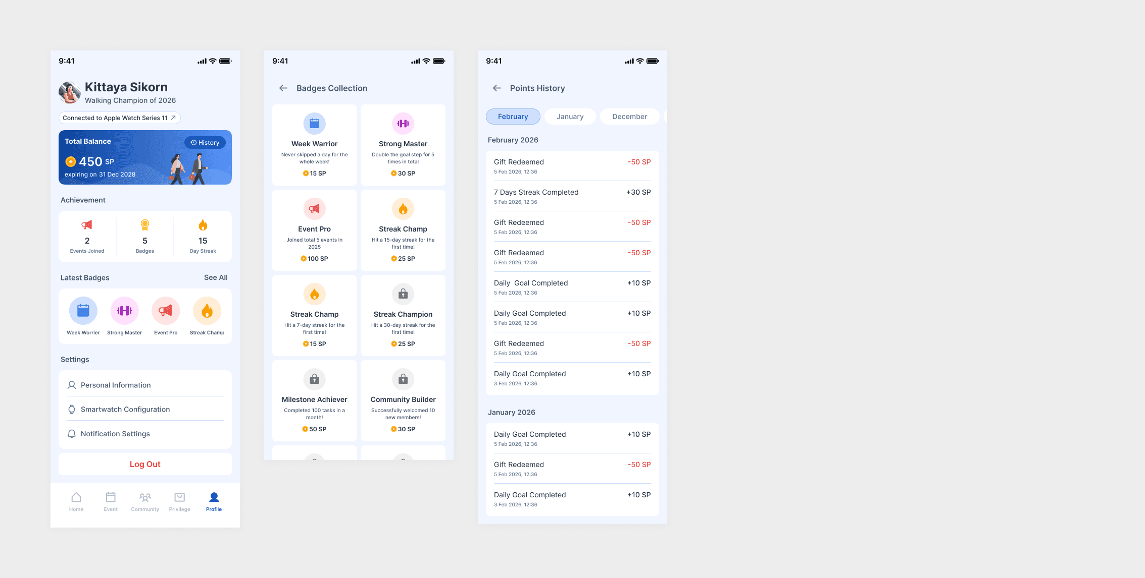 VitaWealth, High Fidelity Design